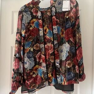 Walter Baker Tiaira top vibrant bouquet size M